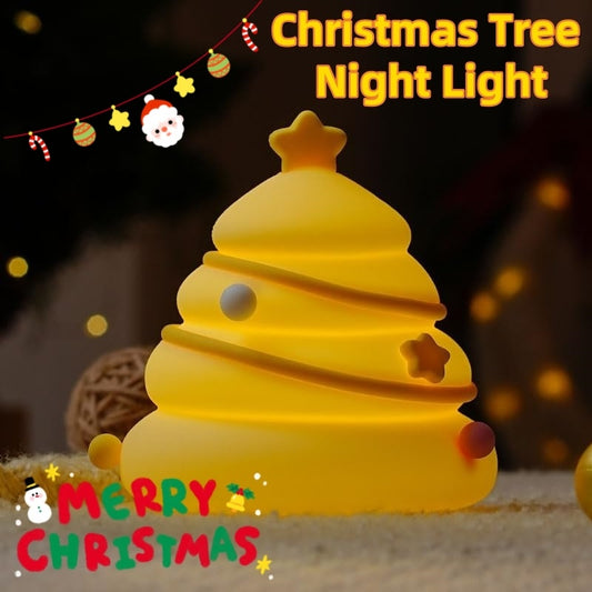 Christmas Tree Silicone Night Light