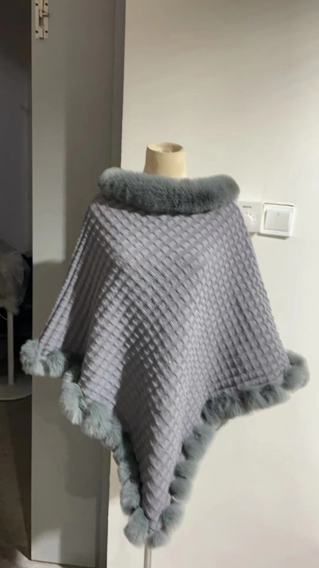 Collar Shawl Cape