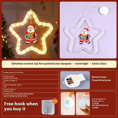 Christmas Star Light Ornaments