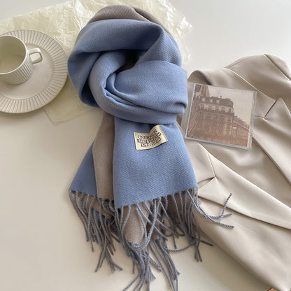 Double-sided Cashmere Scarf