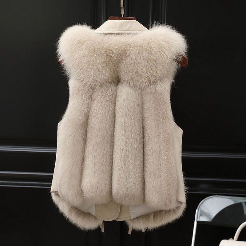 Faux Fur Short Vest