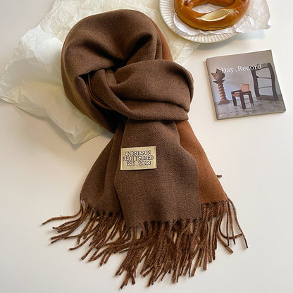 Double-sided Cashmere Scarf