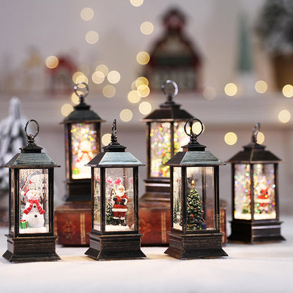 Christmas Oil Lamp