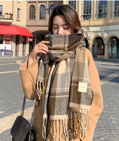 Fashion Plaid Scarf