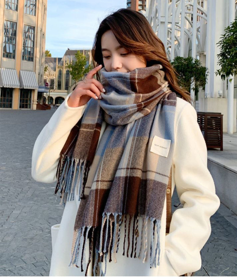 Fashion Plaid Scarf