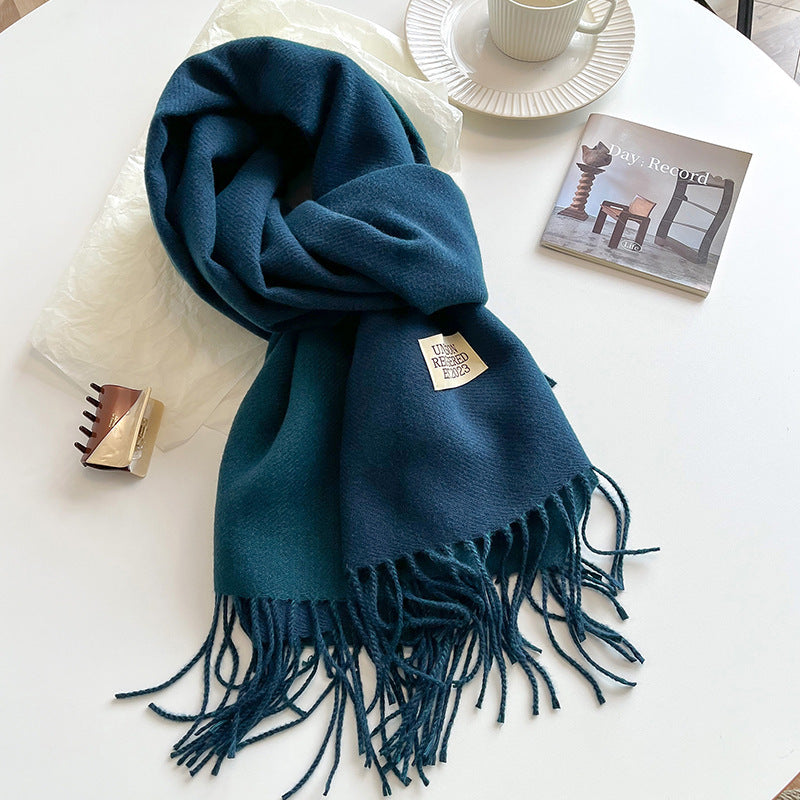 Double-sided Cashmere Scarf