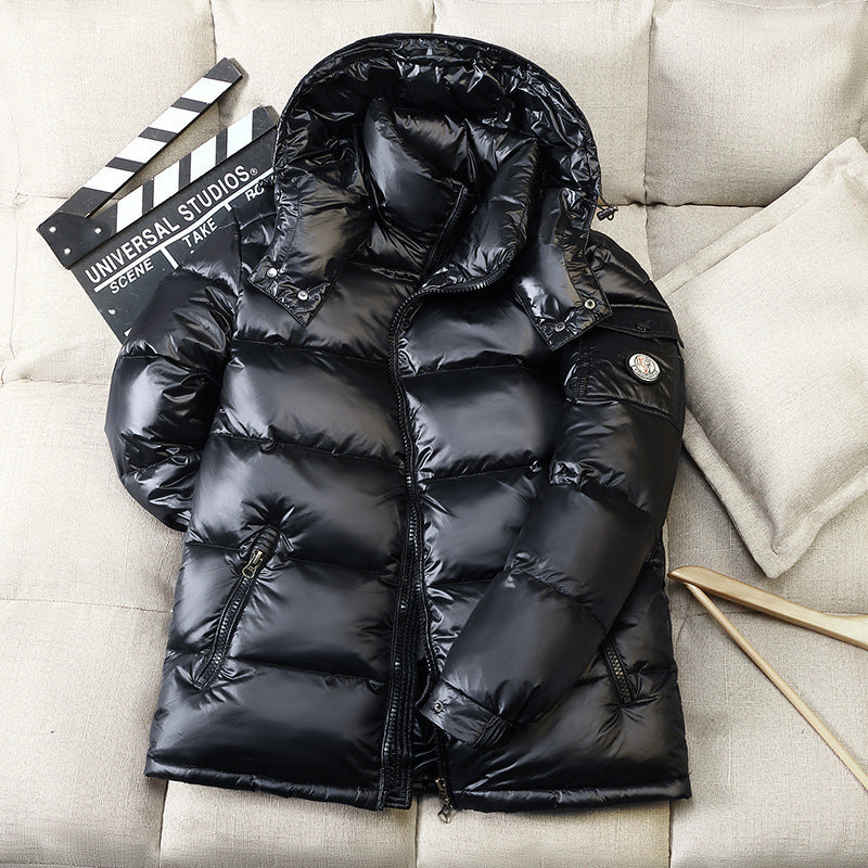 Glossy Men's Down Jacket