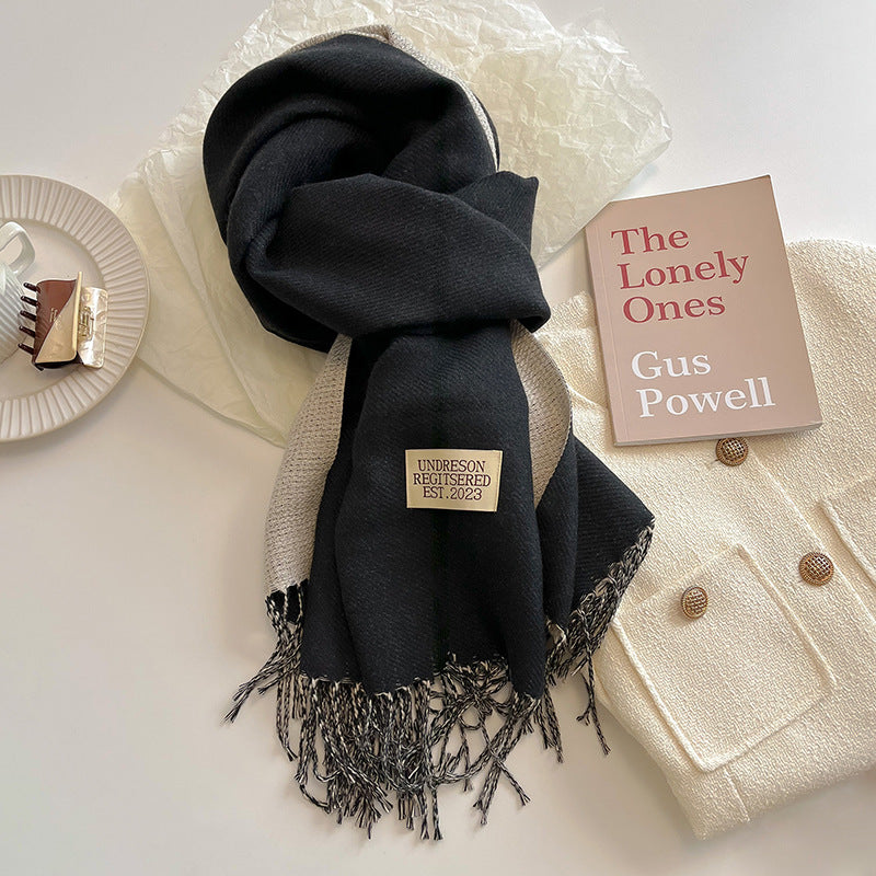 Double-sided Cashmere Scarf