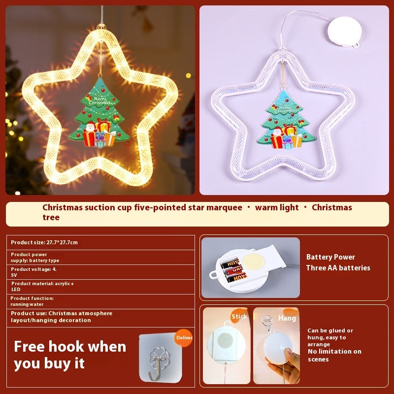 Christmas Star Light Ornaments