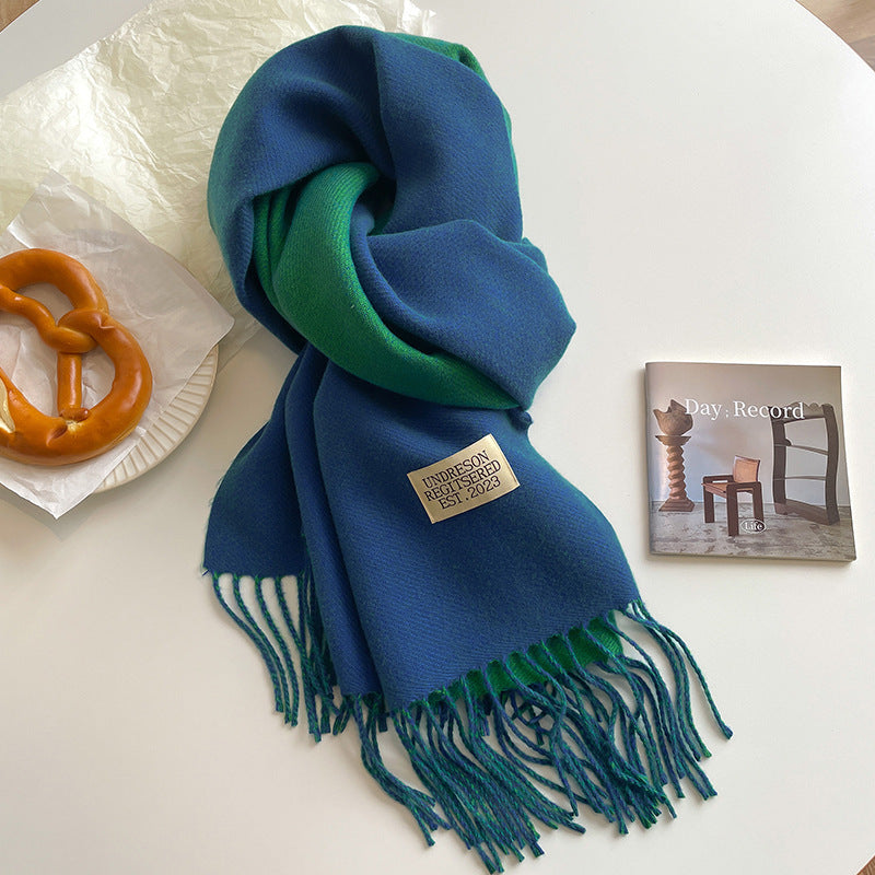 Double-sided Cashmere Scarf