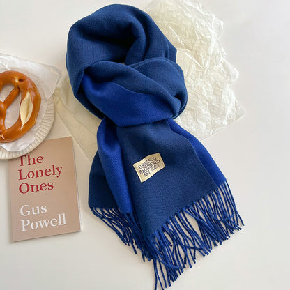 Double-sided Cashmere Scarf