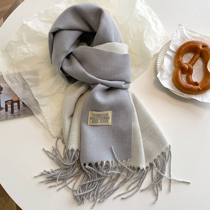 Double-sided Cashmere Scarf