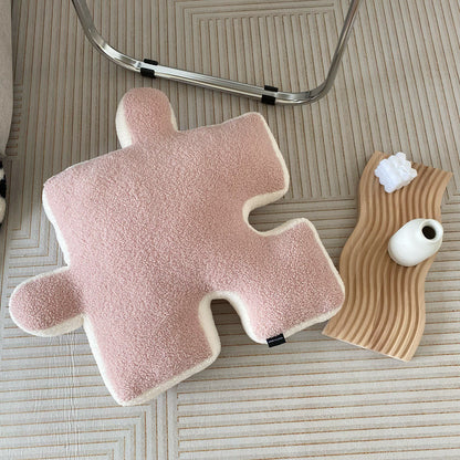 Stuffed Creative Puzzle Shaped Pillow