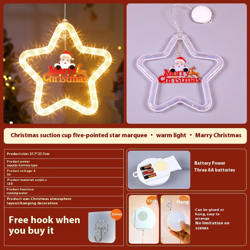 Christmas Star Light Ornaments