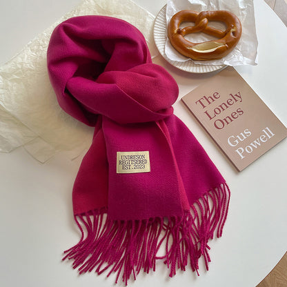 Double-sided Cashmere Scarf