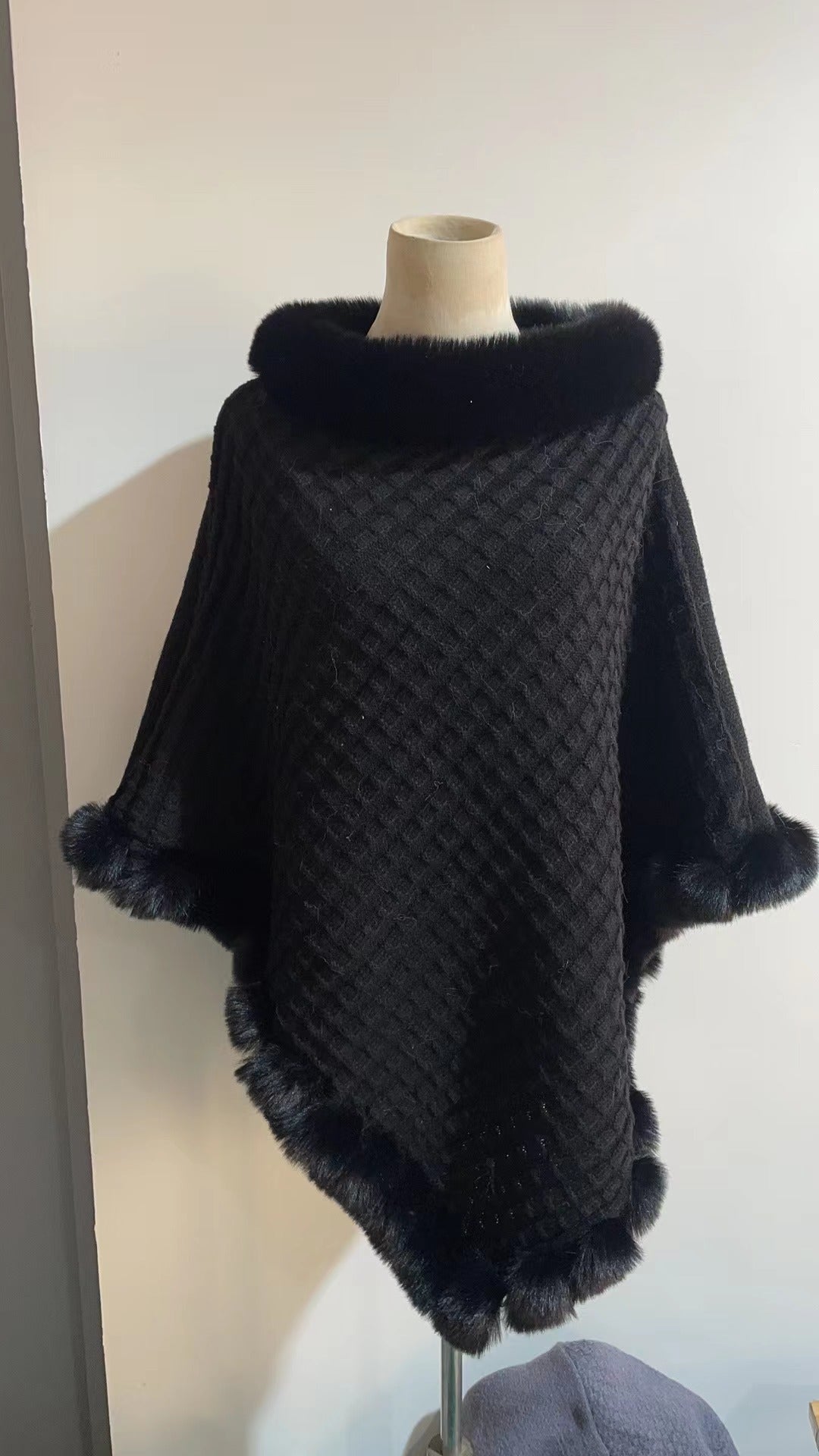 Collar Shawl Cape