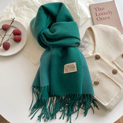 Double-sided Cashmere Scarf