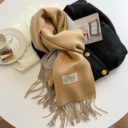 Double-sided Cashmere Scarf