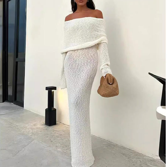 French Knitted Dress