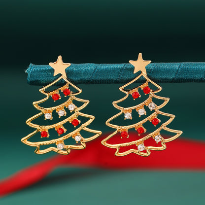 Christmas Tree Earrings