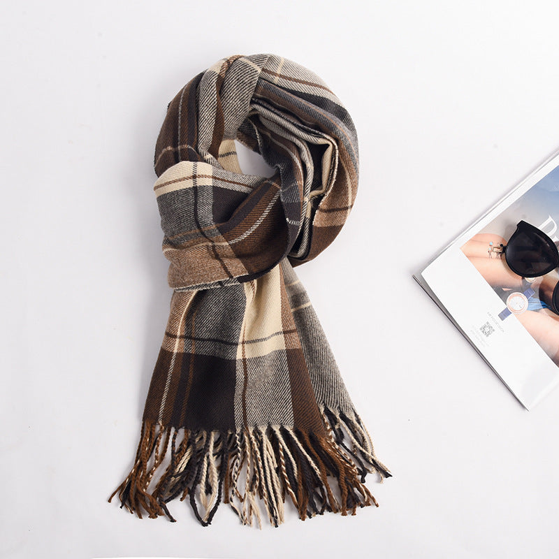 Fashion Plaid Scarf