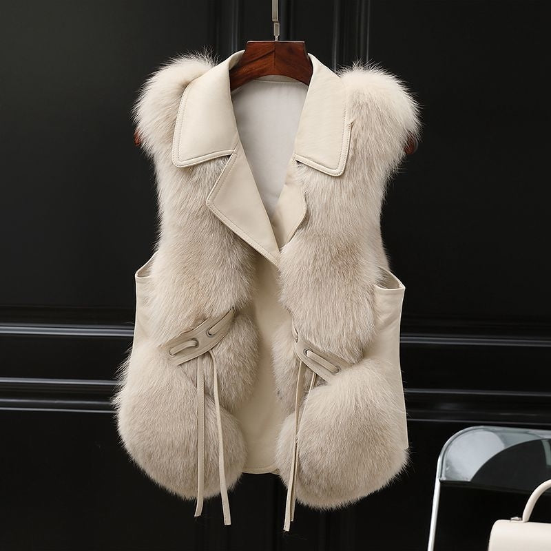 Faux Fur Short Vest