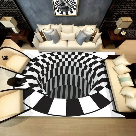 3D Swirl Rug