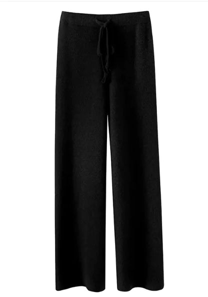 Cozy DrapeWide-Leg Pants