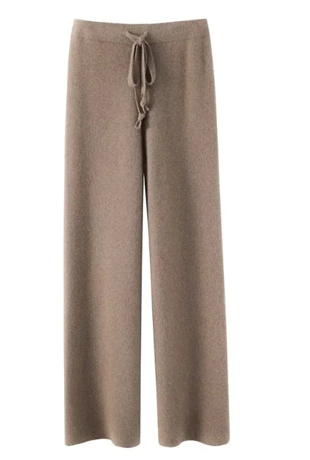 Cozy DrapeWide-Leg Pants