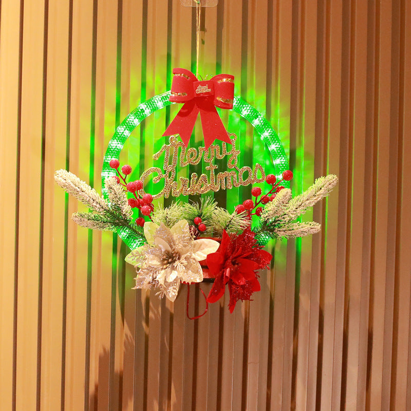 Merry Christmas Door Garland