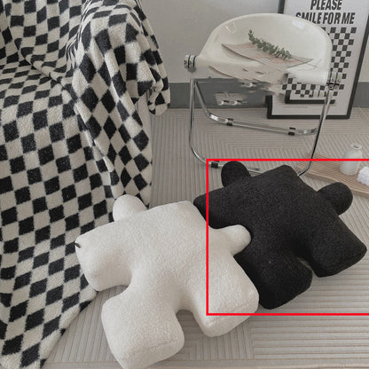 Stuffed Creative Puzzle Shaped Pillow