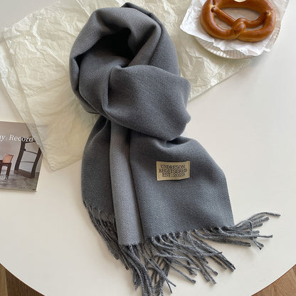 Double-sided Cashmere Scarf