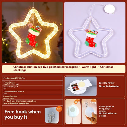 Christmas Star Light Ornaments