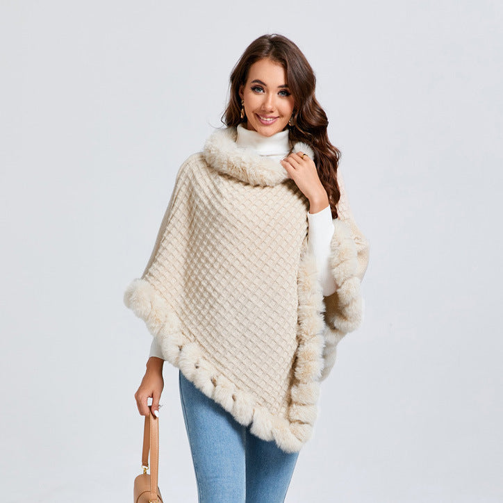 Collar Shawl Cape