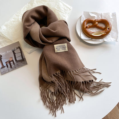 Double-sided Cashmere Scarf