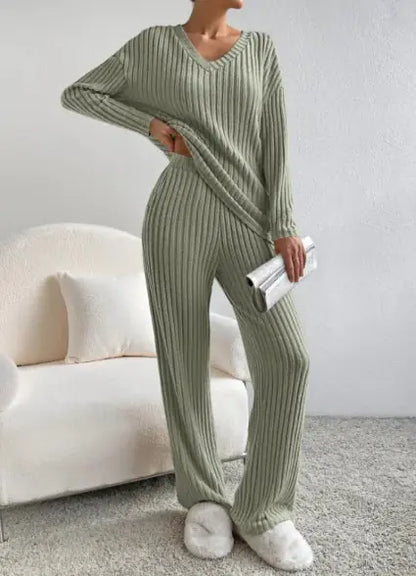 Knitted Two-piece Set