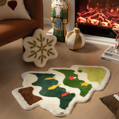 Christmas Cashmere Tree Mat