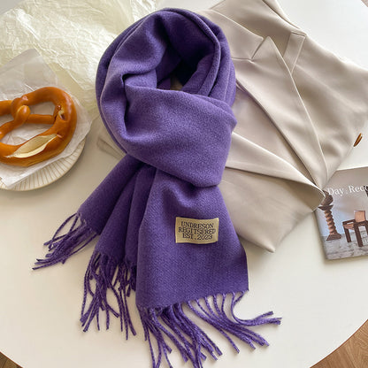 Double-sided Cashmere Scarf