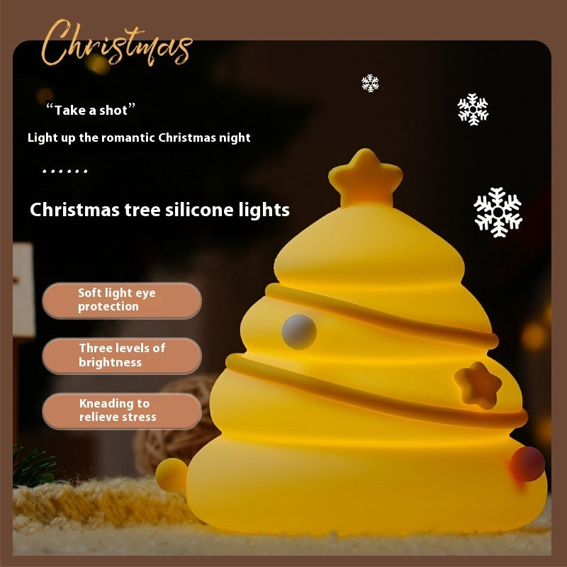 Christmas Tree Silicone Night Light