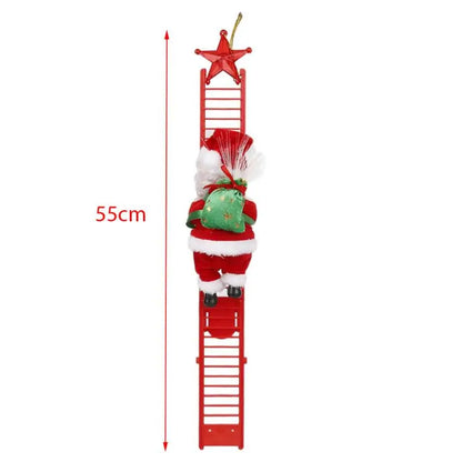 Electric Climbing Santa Doll